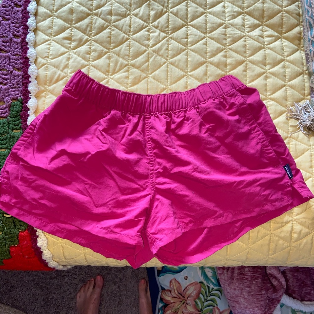 Patagonia pink barely baggies